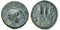 Ancient Roman Provincial coin of Augustus 27 BC to 14 AD minted in Apameia, Phrygia