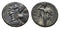 Ancient Greek silver coin minted in Pergamon, Mysia circa 310–282 BC - Herakles
