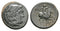 Ancient Macedonian bronze coin of Philip III Arrhidaios son of King Philip II of Macedon