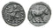 VF+ Ancient Greek coin with Zeus and Bull minted in Tyana, Cappadocia during the reign of Emperor Trajan
