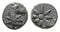 Ancient Greek coin with Horse, Star and Comet circa 130-100 BC