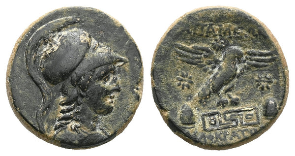 Ancient Greek coin from Apameia, Phrygia circa 133-48 BC struck under Andronikos