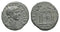 Ancient Roman Provincial Coin of the Emperor Trajan minted in Pergamon, Mysia - statue of Asklepios