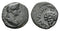 Ancient Roman Provincial coin of Domitia (wife of Domitian) minted in Philadelphia, Lydia