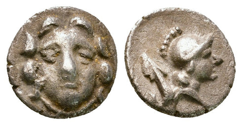 Ancient Greek silver coin from Selge, Pisidia Circa 350-300 BC