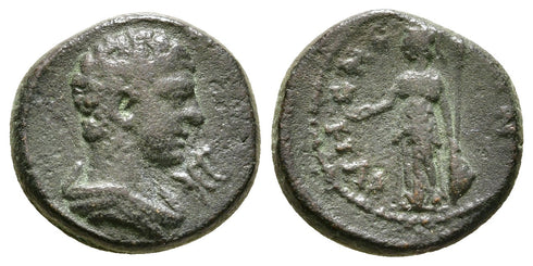 Ancient Roman Provincial coin minted in Eumenea, Phrygia circa 176-225 AD