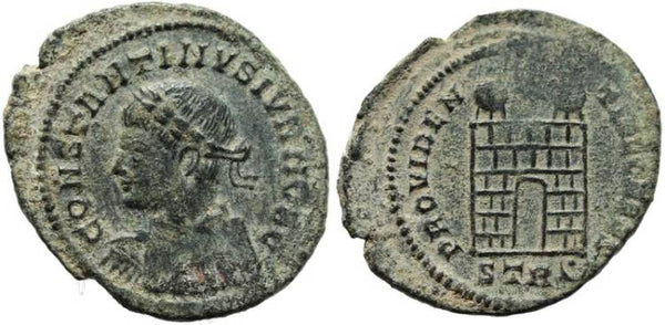 Constantius II as Caesar - PROVIDENTIAE CAESS - Treveri
