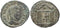 Roman coin of Maxentius - CONSERV VRB SVAE