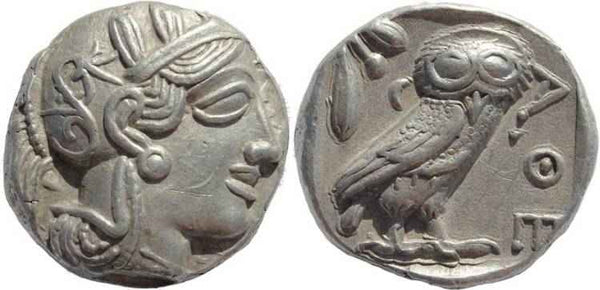 Attica, Athens AR Silver Tetradrachm