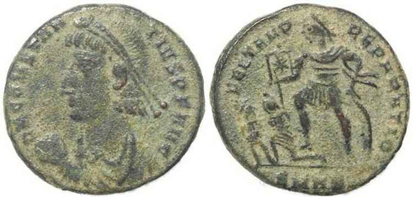 Roman coin of Constantius II - FEL TEMP REPARATIO - Nicomedia