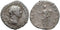 Ancient Roman coin of Trajan AR silver denarius - PM TR P COS VI PP SPQR