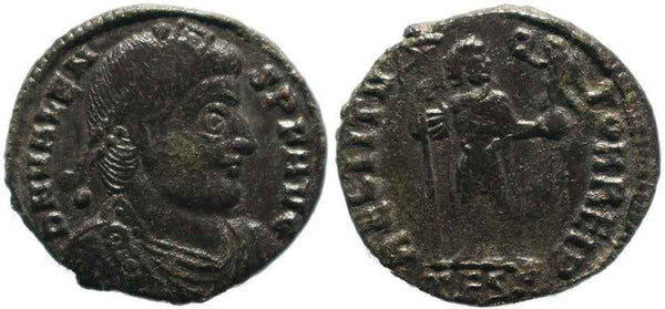 Roman coin of Valens - RESTITVTOR REIP - Thesalonica