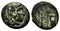Ancient Macedonian bronze coin of Alexander III The Great 336-323 BC