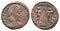 Ancient Roman coin of the Emperor Constantius II as Augustus minted in Antioch