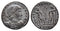 VF++ Fully Silvered Ancient Roman coin of Constantine II - GLORIA EXERCITVS