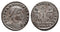 VF+++ Full Silvered Ancient Roman coin of Constantine II - GLORIA EXERCITVS