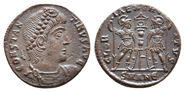 Ancient Roman coin of Constantine I as Augustus minted in Antioch