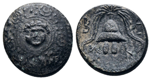 Ancient Greek bronze coin of Philip III Arrhidaios 323-317 BC son of King Philip II of Macedon