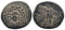 Ancient Greek coin from Pontos, Amisos circa 85-65 BC - Nike holding palm