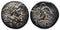 VF+ Ancient Greek coin minted in Amisos, Pontos - Zeus and Eagle circa 2nd Century BC
