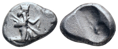 Ancient Achaemenid silver coin - Time of Darios I to Xerxes II 485-420BC