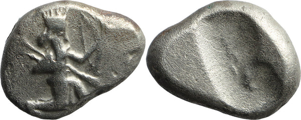 Ancient Achaemenid silver coin - Time of Darios I to Xerxes II 485-420BC
