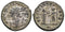 Ancient Roman silvered coin of the Emperor Aurelian as Augustus - RESTITVT ORBIS