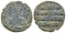Ancient Byzantine coin of Leo VI The Wise minted in Constantinople