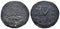 Ancient Byzantine coin of Theophilus 829-842 AD minted in Constantinople