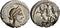 Superb Ancient Roman Imperatorial coin of Julius Caesar AR silver denarius