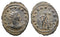 Ancient Roman coin of the Emperor Gallienus as Augustus with Hercules