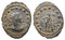 Ancient Roman coin of the Emperor Gallienus as Augustus with Hercules