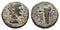 Ancient Roman Provincial coin of Emperor Claudius I minted in Cadi, Phrygia