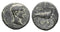 Ancient Roman coin of the Emperor Augustus 27 BC to 14 AD minted in Cibyra, Phrygia