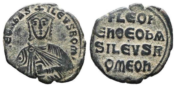 Ancient Byzantine coin of Leo VI The Wise minted in Constantinople