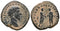 Large Ancient Roman coin of the Emperor Marcus Aurelius minted in Rome