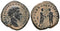Large Ancient Roman coin of the Emperor Marcus Aurelius minted in Rome