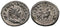 EF/aEF Ancient Roman silver coin of Philip II as Caesar minted in Rome