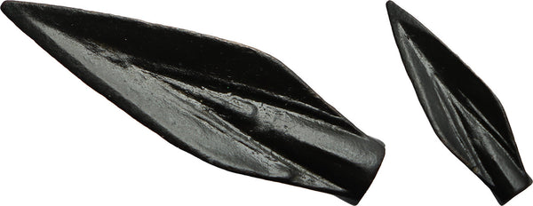 Superb Ancient Greek/Archaemenid socketed trilobate arrowhead circa 550-330 BC
