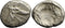 Ancient Greek silver coin from Caria, Halikarnassos Circa 500-495 BC