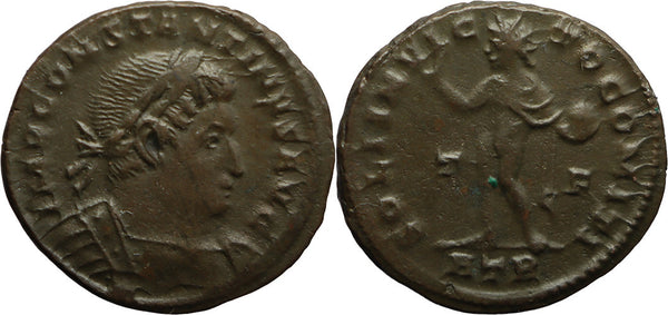 Ancient Roman coin of Constantine I The Great minted in Treveri