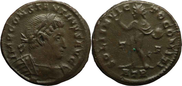 Ancient Roman coin of Constantine I The Great minted in Treveri