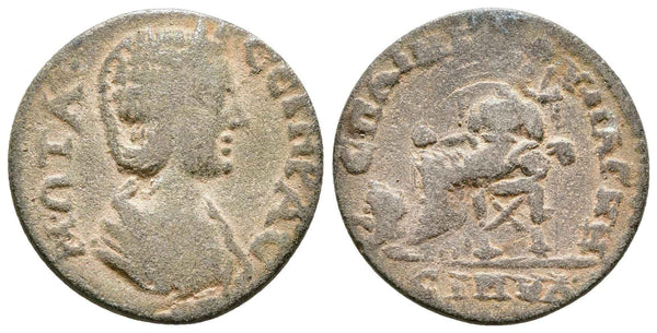 Ancient Roman Provincial coin of Otacilia Severa minted in Magnesia ad Sipylum, Lydia