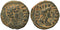 Ancient Roman Provincial coin of the Emperor Marcus Aurelius as Caesar minted in Bostra, Arabia