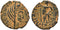 Ancient Roman Provincial coin of Faustina I minted in Bostra, Arabia