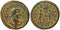 Ancient Roman coin of the Emperor Probus as Augustus minted in Antioch - CLEMENTIA TEMP