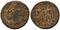 Ancient Roman coin of the Emperor Constantine I minted in Alexandria, Egypt