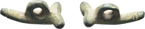 Superb Roman Bronze Phallic Harness Pendant circa 2nd–3rd Century AD