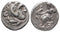 Ancient Greek silver coin of Alexander III 'The Great' minted at Kolophon 310-301 BC