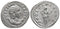 Ancient Roman silver coin of Herennia Etruscilla 249-251 AD Antoninianus - PVDICITIA AVG